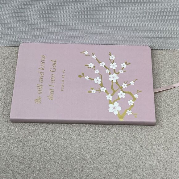 Eccolo Be Still And Know That I Am God Hardcover Notebook Journal Lined Floral - Picture 4 of 11